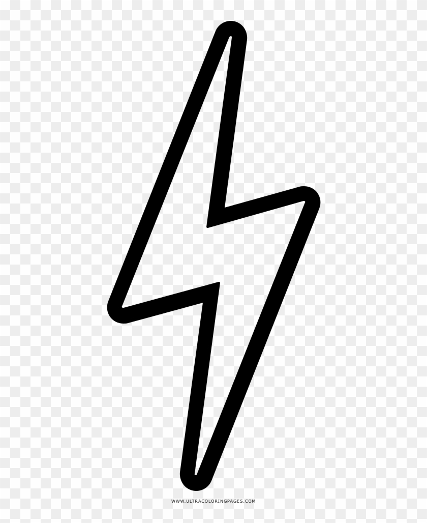 Lightning Bolt Coloring Page For Kids - Coloring Book #1341101