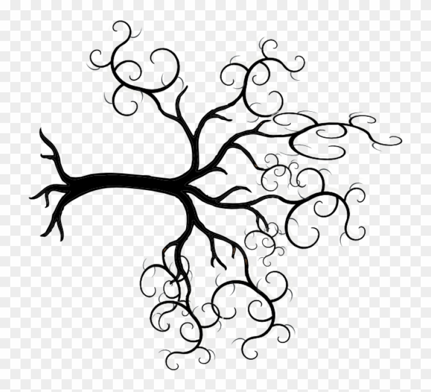 Permalink To Tree Clipart Outline Spring Clipart - Arbol De La Vida Con Raices #1341113