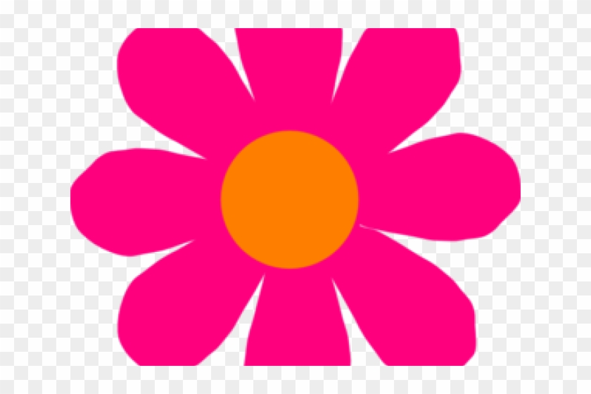 Pink Flower Clipart Hd Flower - Flower In Spring Cartoon #1341194