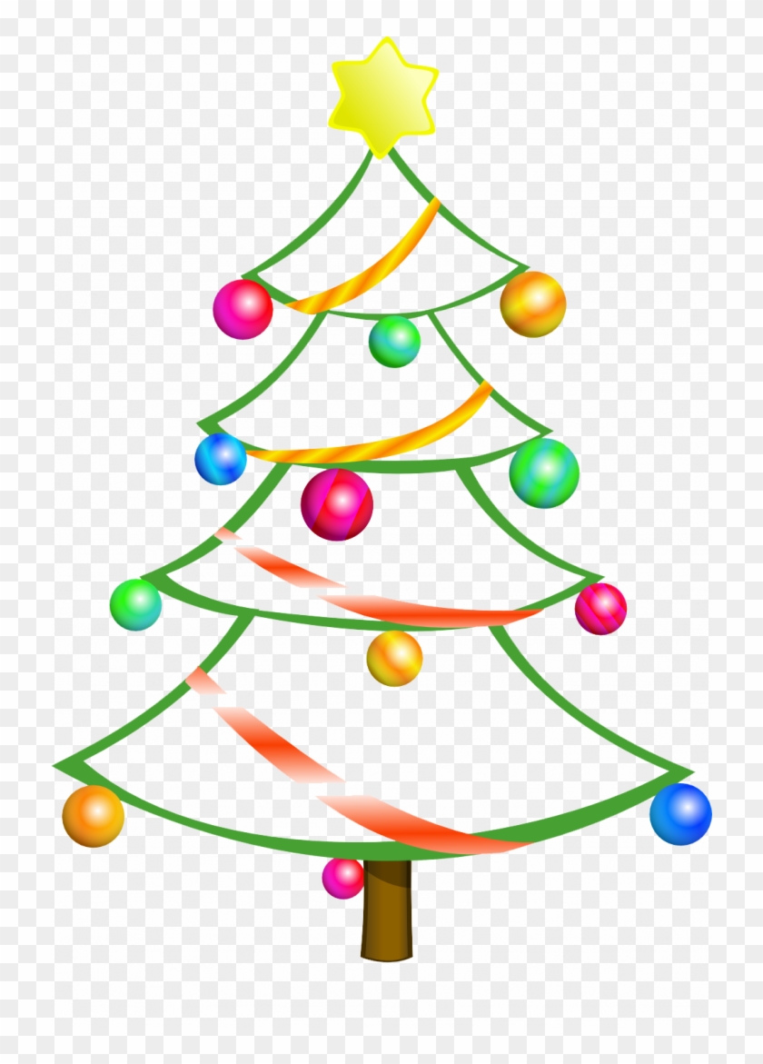 Medium Size Of Christmas Tree - Simple Christmas Tree Clip Art #1341207
