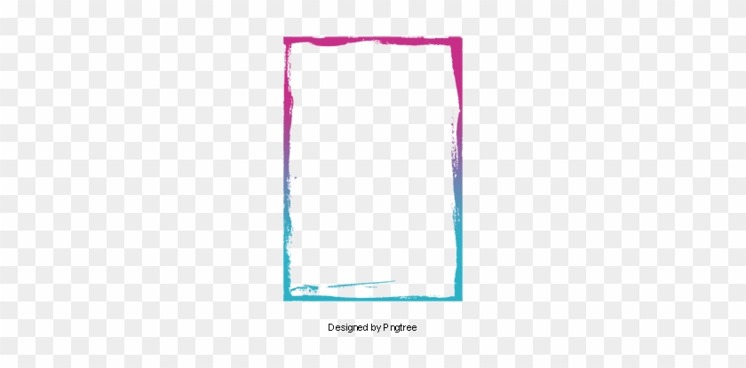 Vector Color Inkjet Border, Border Picture Material, - Ink #1341236