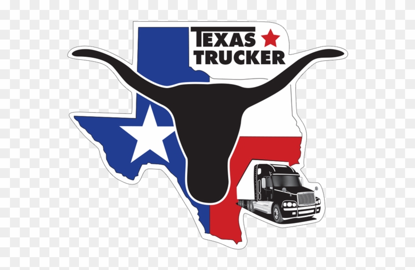 Texas Trucker Decal - Texas #1341341