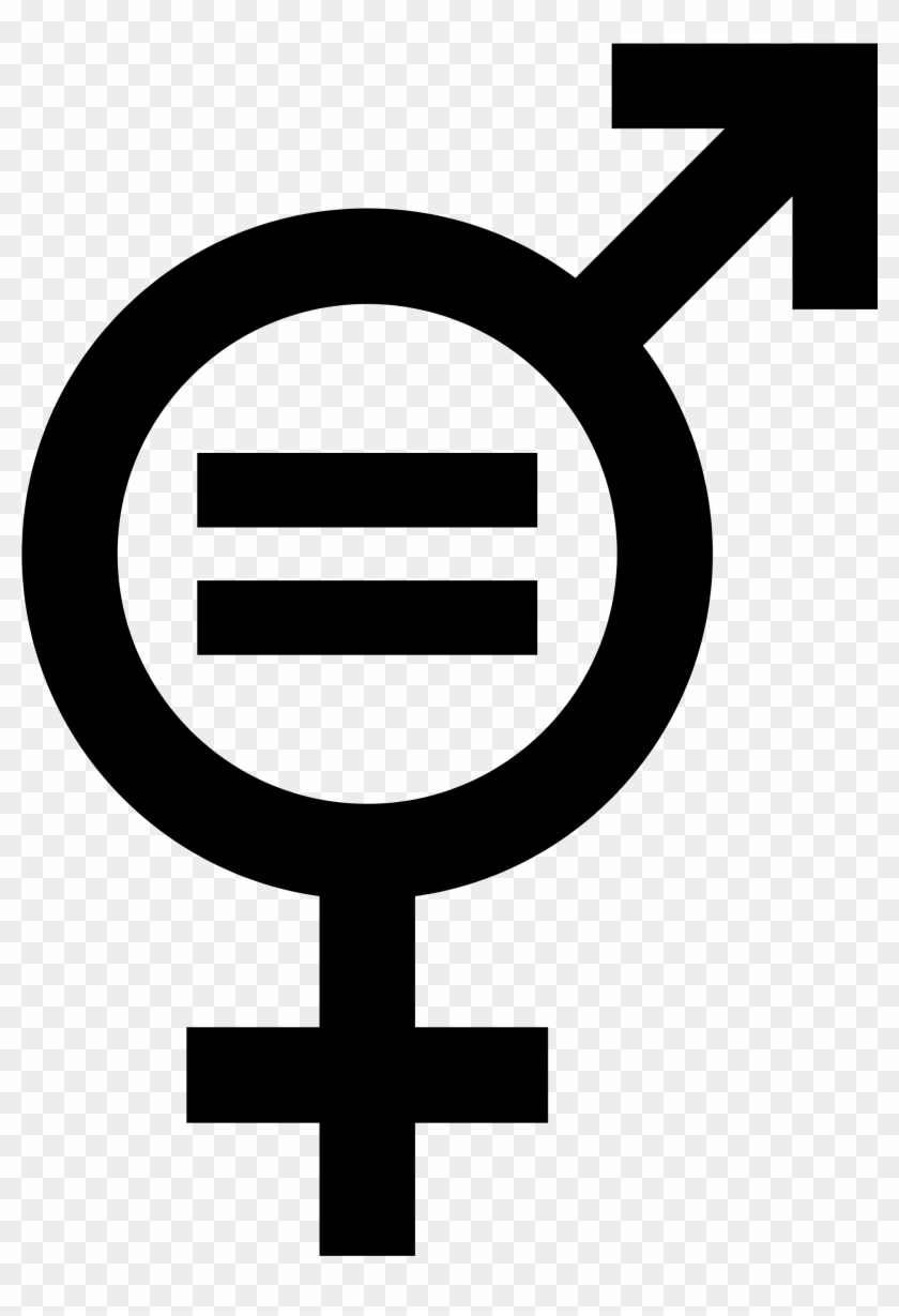 Women And Men Should Be Seen As Equals In Everything - Gender Equality Symbol #207829