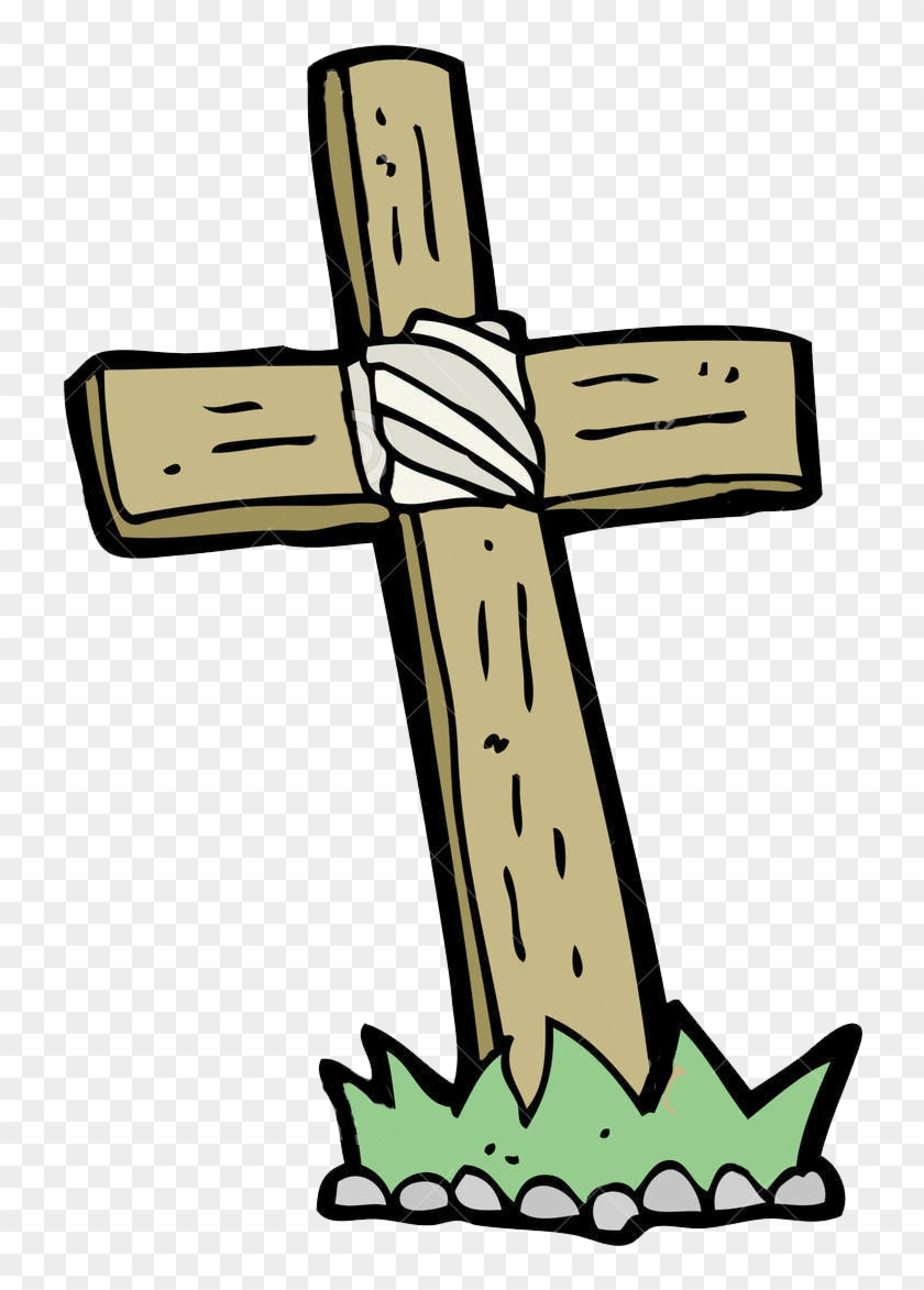Worship Leaders - Wooden Cross Cartoon #207921