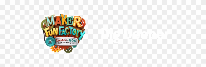 Dig Deeper - Maker Vbs - Maker Fun Factory Logo Outdoor Banner (8ft.x 4ft.) #208129