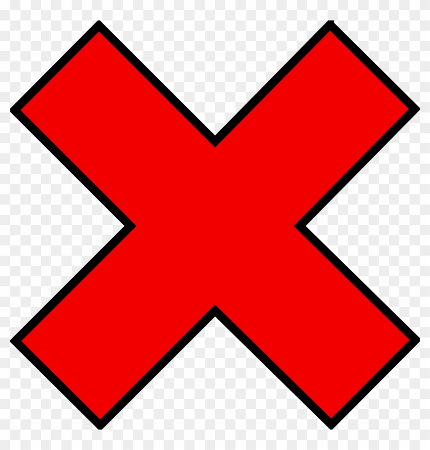 Clipart Cross Out - Cross Clipart #208136