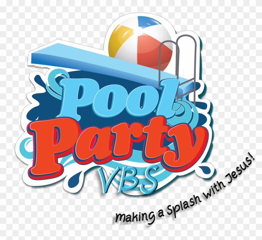 Pool Party Logo Png - (1600x800) Png Clipart Download. ClipartMax.com