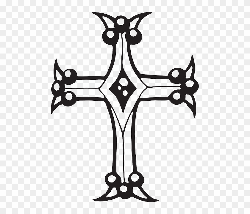 Symbol, Cross, Christian, Religion, Shape, Faith - Cross Clip Art #208332