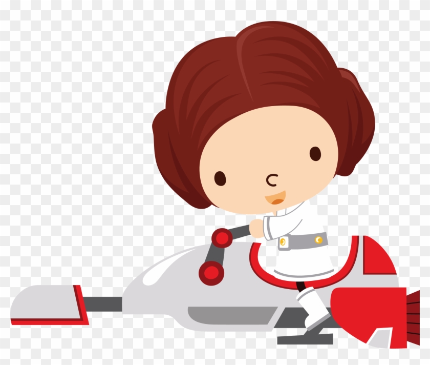 Star Wars Clip Art - Star Wars Leia Clipart #208568