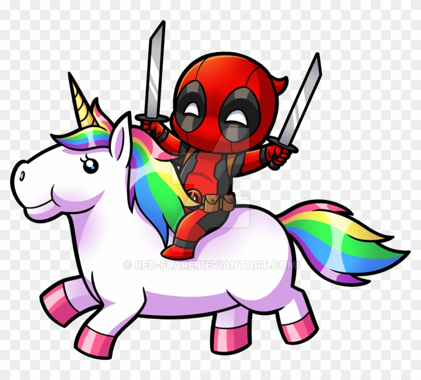 Resultado De Imagen Para Chibi Deadpool - Deadpool Unicorn #208636