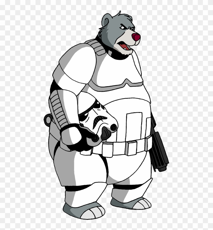 Stormtrooper Baloo By Lionkingrulez On Deviantart - Jungle Book Baloo Png #208678