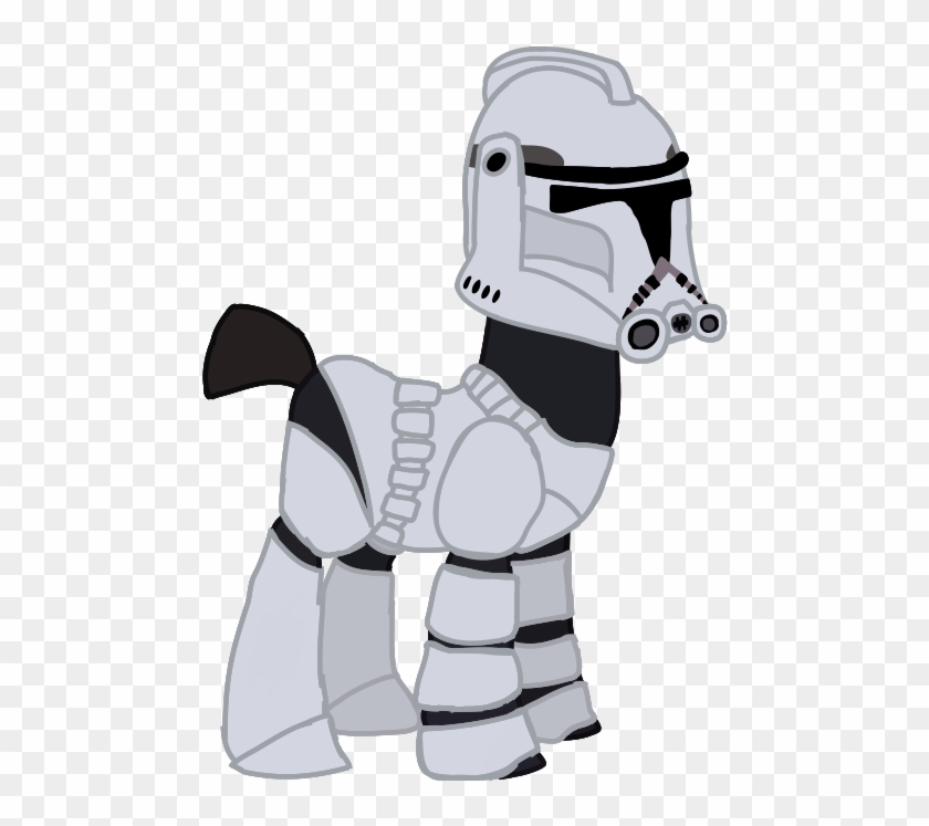 Ripped-ntripps, Clone, Clone Trooper, Clone Wars, Ponified, - Clone Trooper Pony #208681