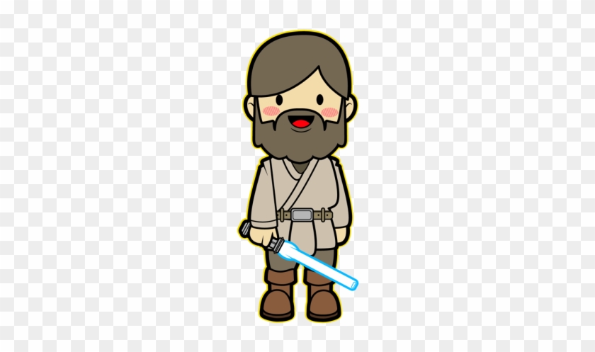 Obi Wan - Star Wars Kawaii Png #208719