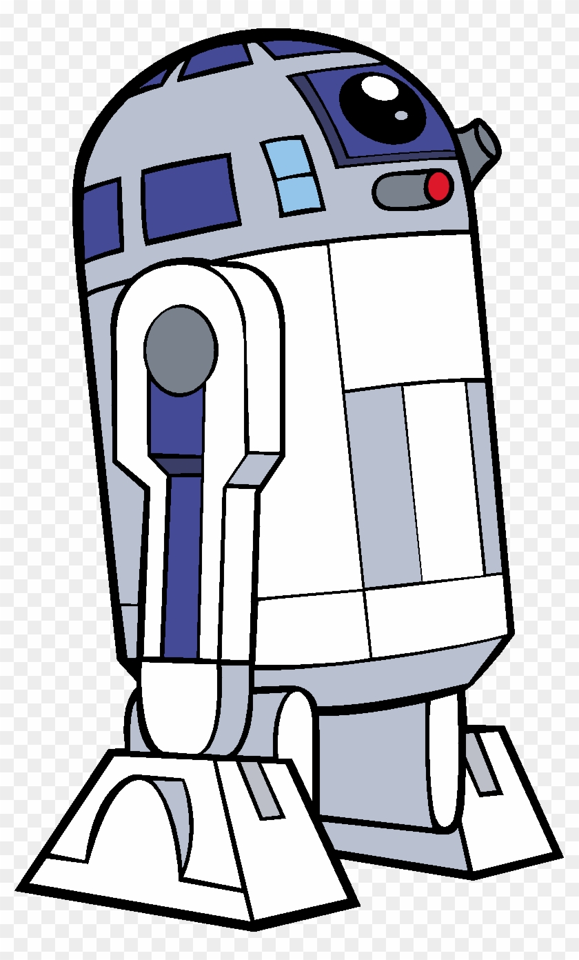 Inspiring R2d2 Clip Art Medium Size - R2d2 Cartoon Png #208729