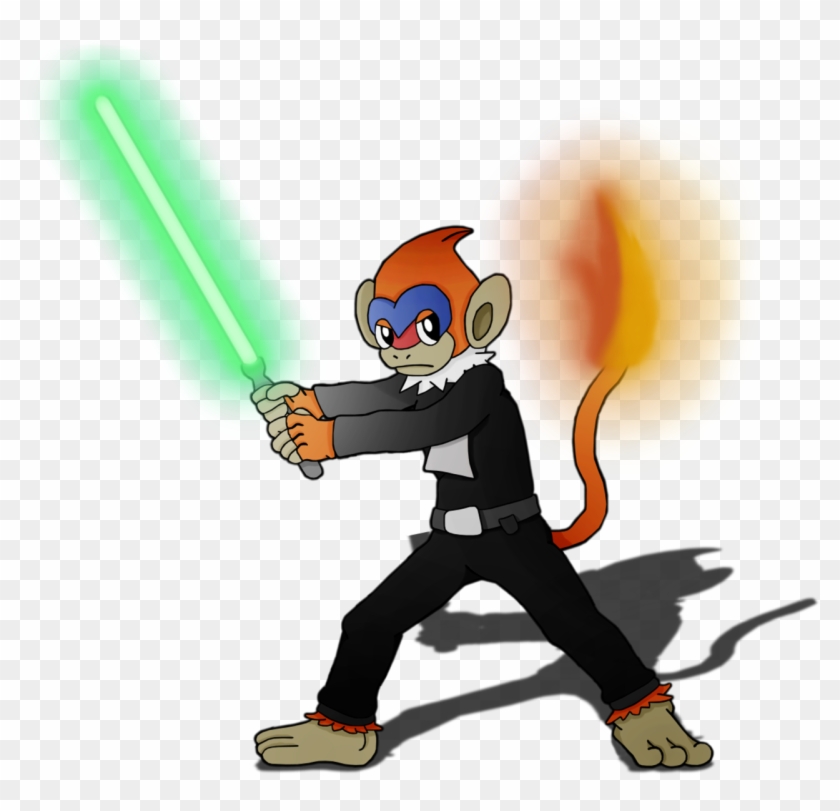 Monferno As Luke Skywalker By Pokemon-traceur - Luke Skywalker Pokemon #208822