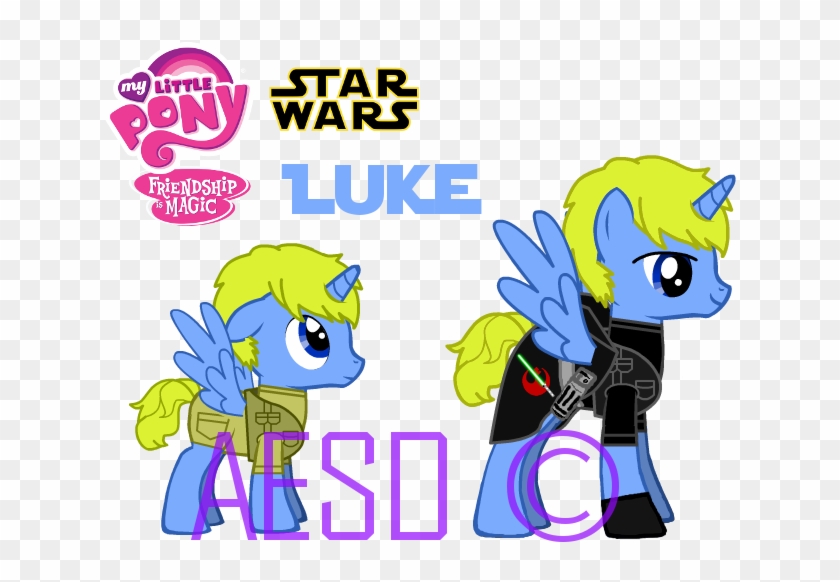 Jedi Pony And Youngling Foal Luke Skypony By Aesd - My Little Pony Friendship #208834