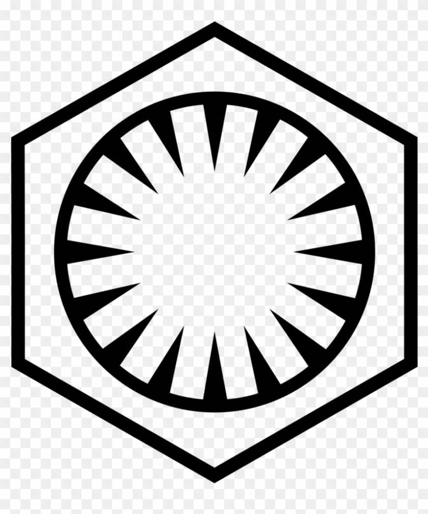 This Now Needs To Be A Flair - Star Wars First Order Logo #208995