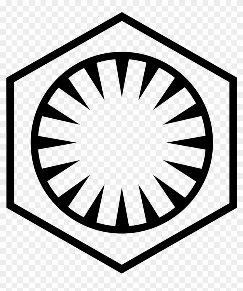 This Now Needs To Be A Flair - Star Wars First Order Logo #208995