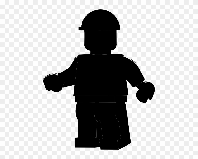 Lego - Lego Man Silhouette Png #209085