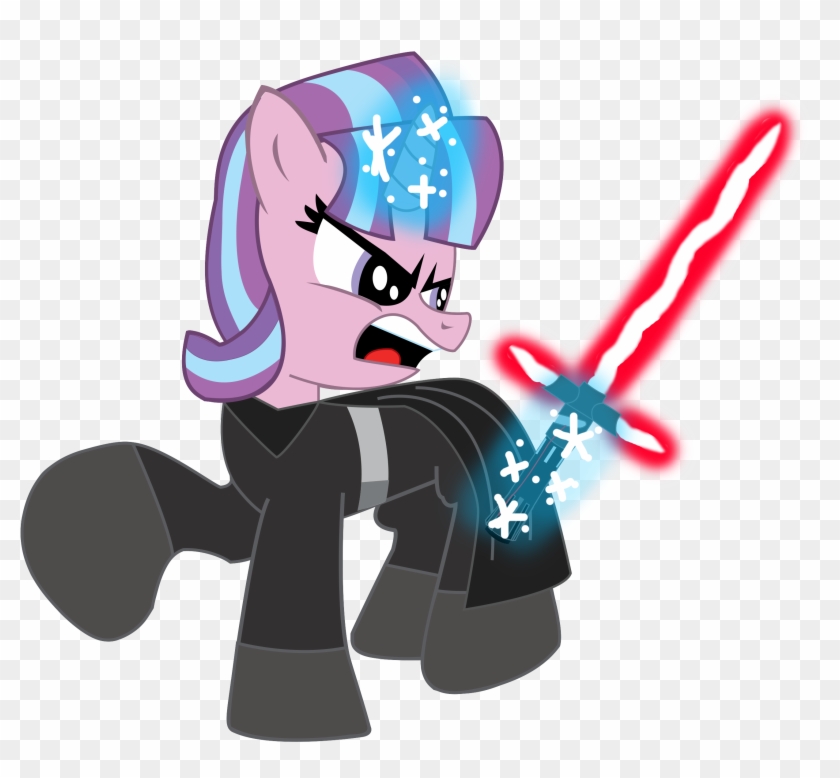 Ejlightning007arts Starlight Glimmer As Kylo Ren 2 - Starlight Glimmer Star Wars #209171