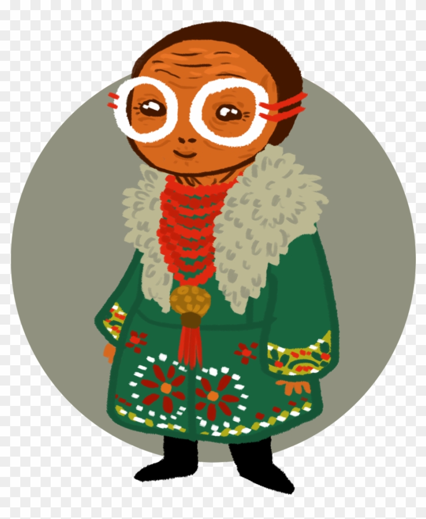 For Some Reason Maz Kanata Reminded Me Of Iris Apfel - Illustration #209257