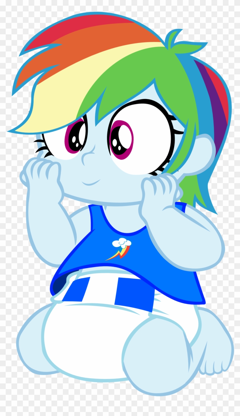 Baby Equestria Girl Rainbow Dash By Megarainbowdash2000 - Baby Rainbow Dash Equestria Girls #209283