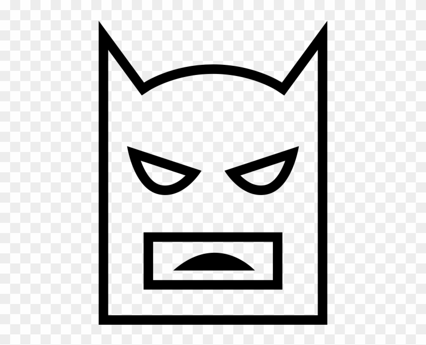 Batman Rubber Stamp - Head Vector Batman #209324