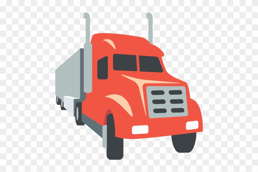 Articulated Lorry Emoji Vector Icon - 🚛 Emoji #209331