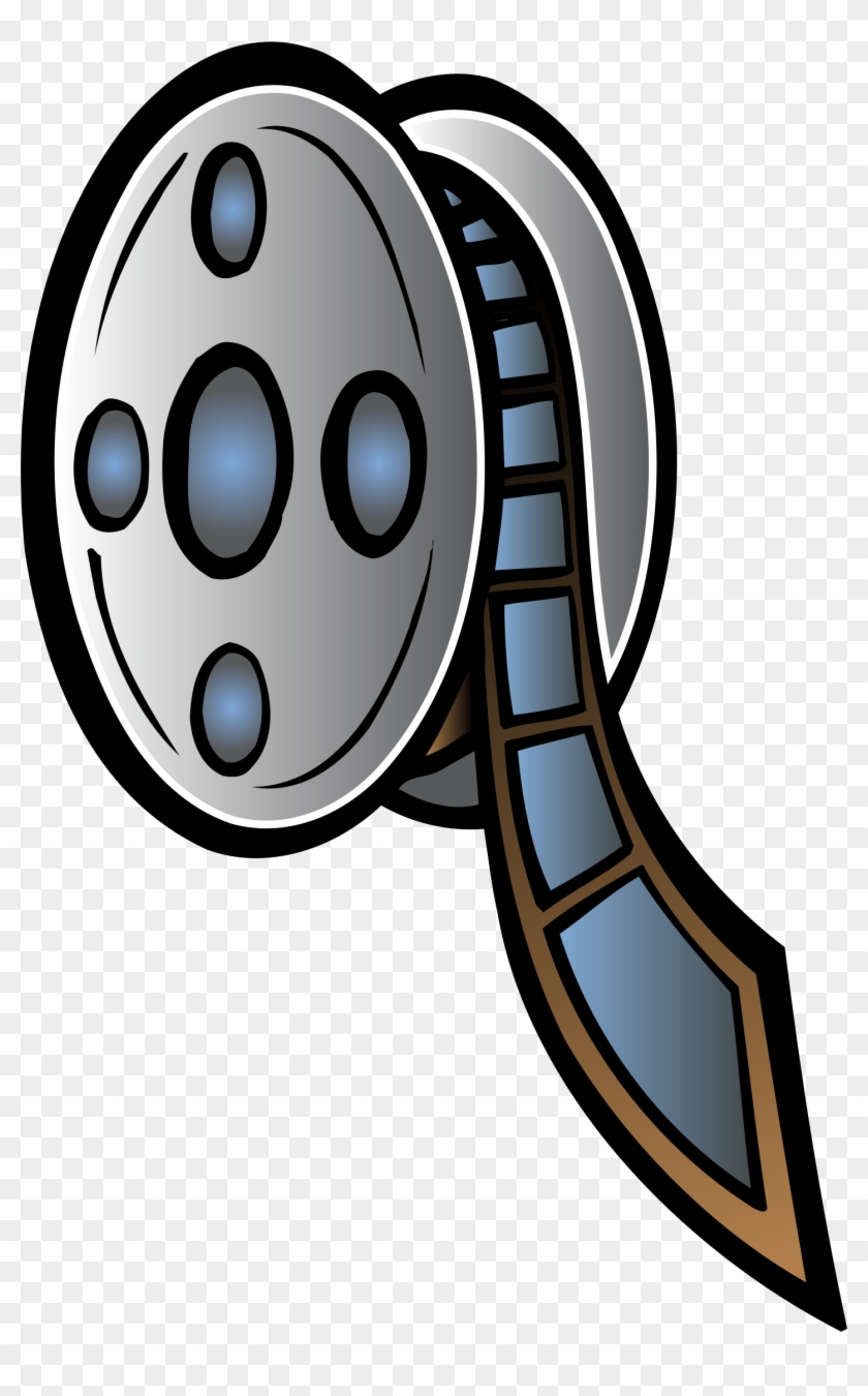Movie Reel Movie Film Clipart - Free Clip Art Movie Reel #209353