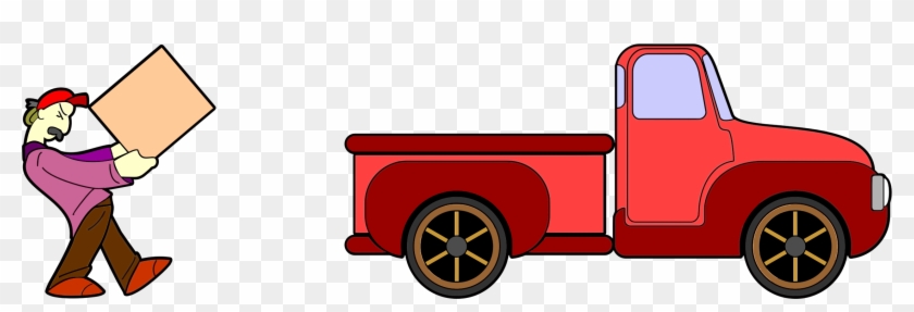 Pickup Truck Car Mover Thames Trader Clip Art - Pickup Truck Car Mover Thames Trader Clip Art #209400