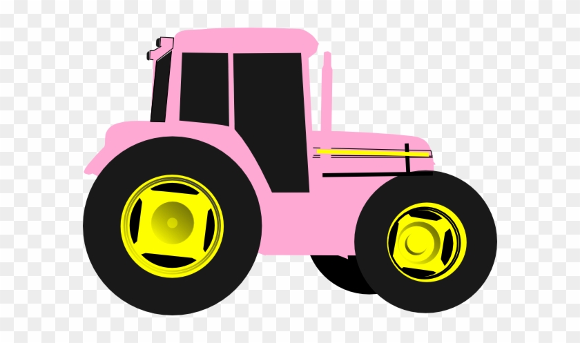 John Deere Green Tractor Clipart Free Clipart Images - Pink Tractor Clipart #209439