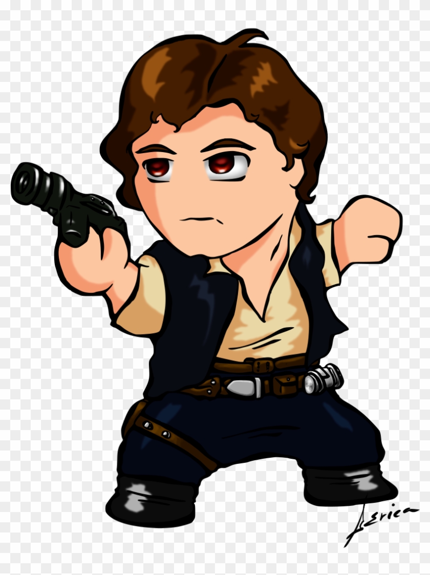 Chibi Han By Alfalyr - Chibi Star Wars Han Solo #209502