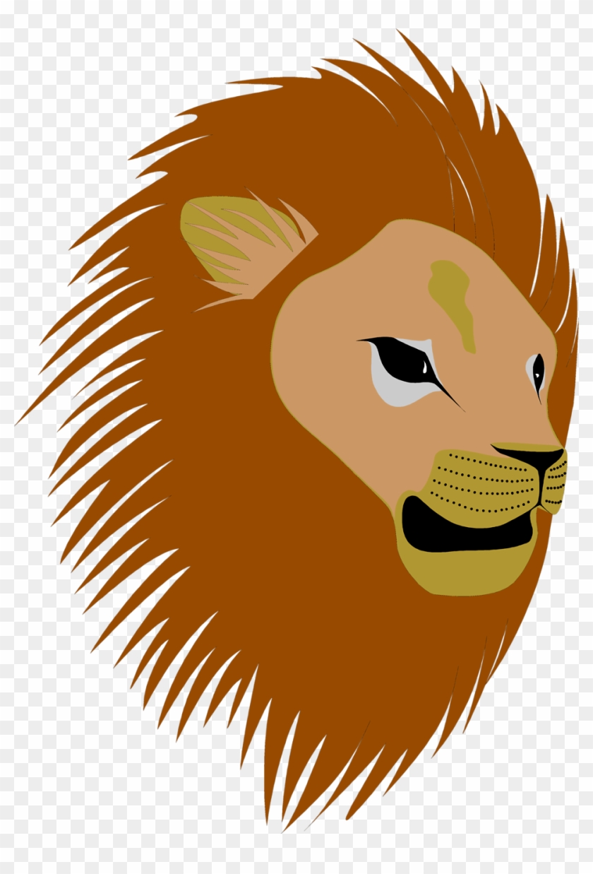 Lion Head Clipart - Lions Head No Background #209503