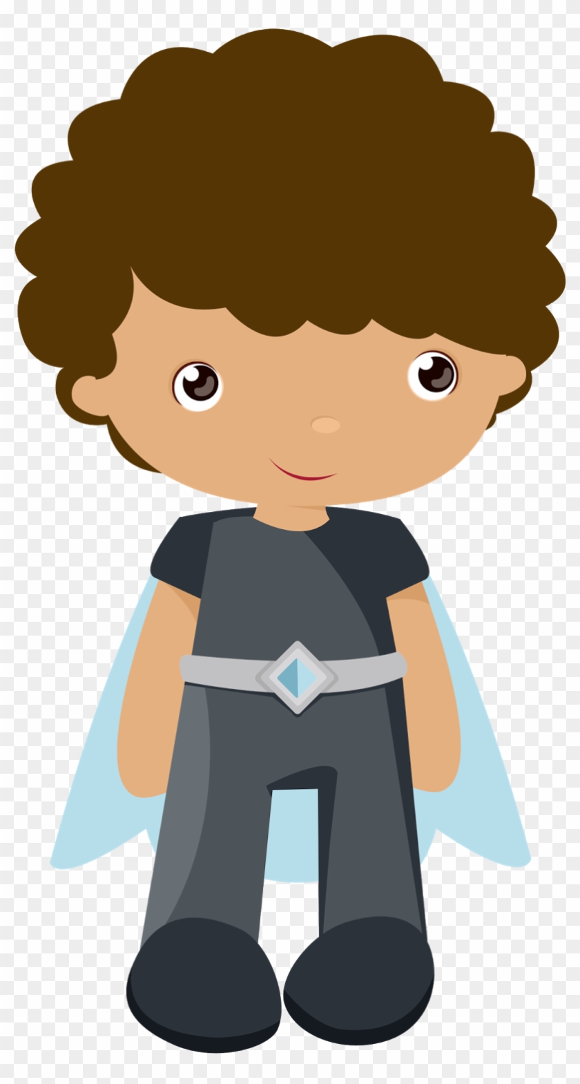 Kids Dressed As Superheroes Clipart - Principe De Cenicienta Kawaii #209517