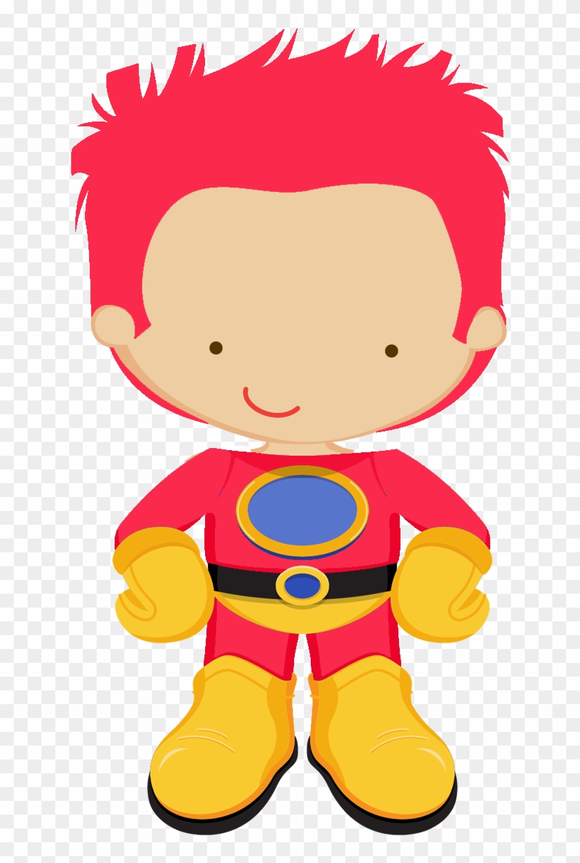 Kids Dressed As Superheroes Clipart - Superhero #209519