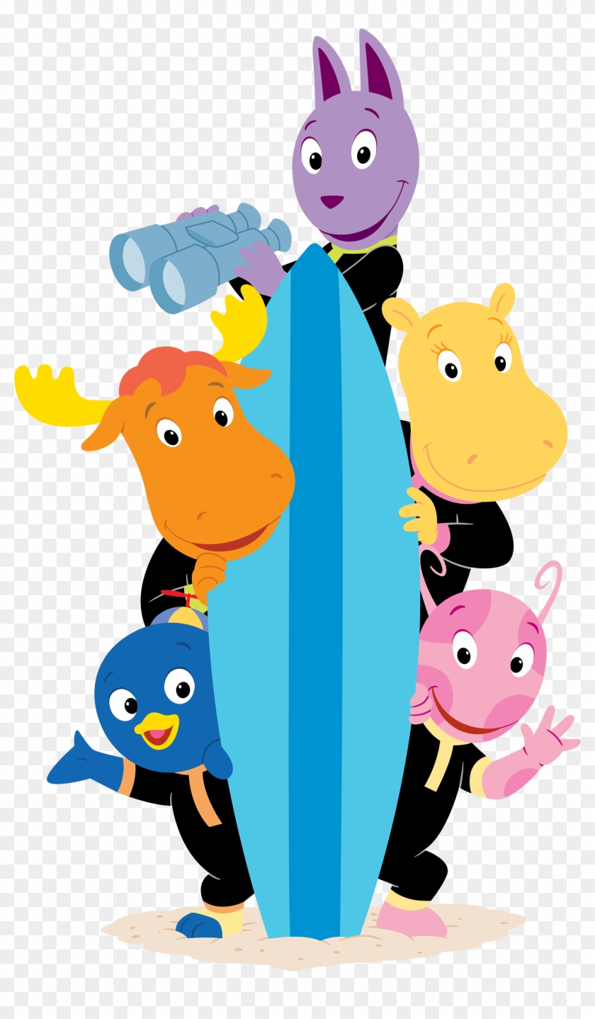 The Backyardigans Beach Bonanza Characters Cast - Tyrone Backyardigans #209748