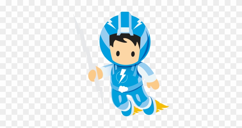 Discover Lightning In A Developer Edition Near You - Salesforce Trailhead Characters #209798