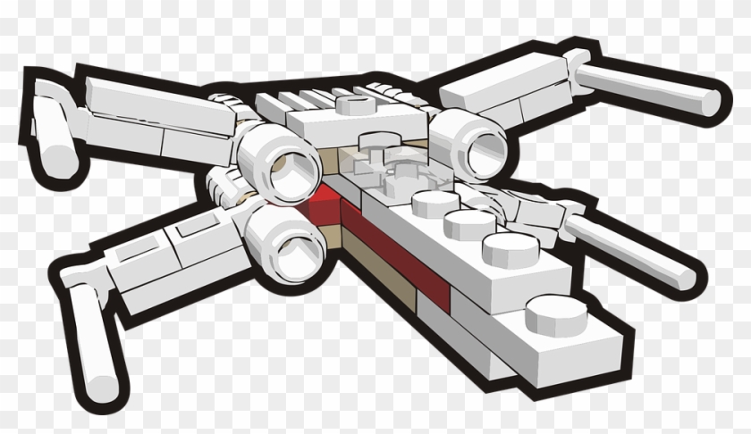 X-wing Fighter - Star Wars Ship Vector #209821