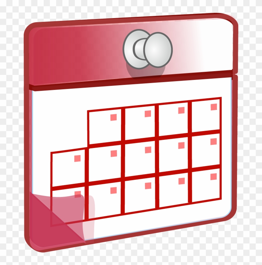 9 18 Pink Calendar - Calendar Png #209852