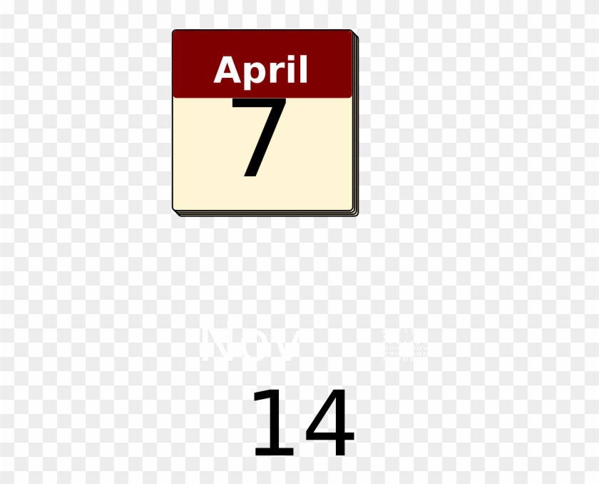 7 April Icon Calendar #209882