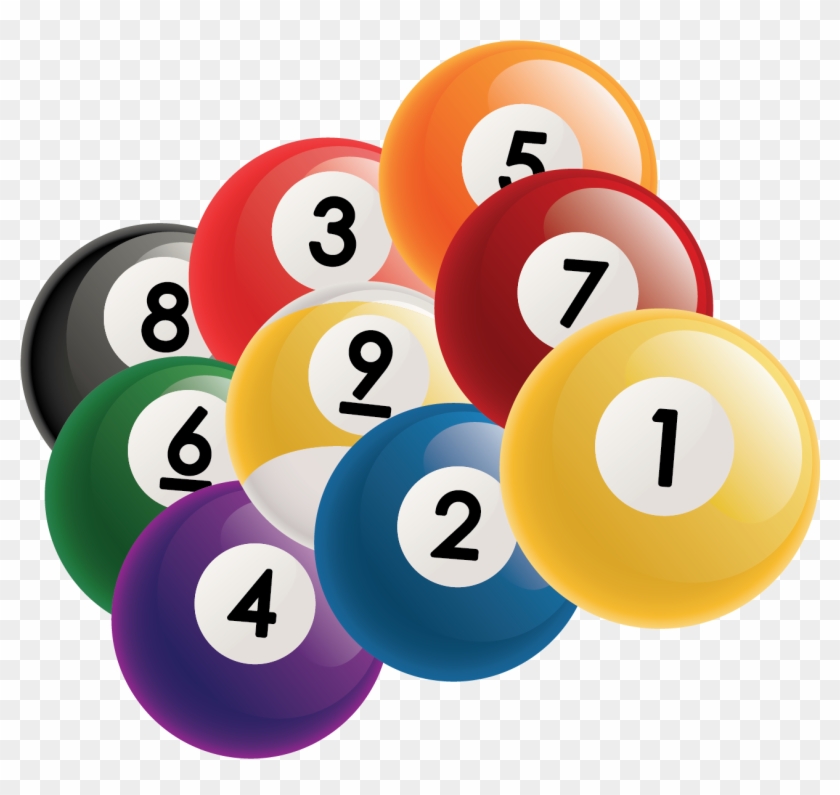 Ball August Clipart - 9 Ball Billiards Png #209907