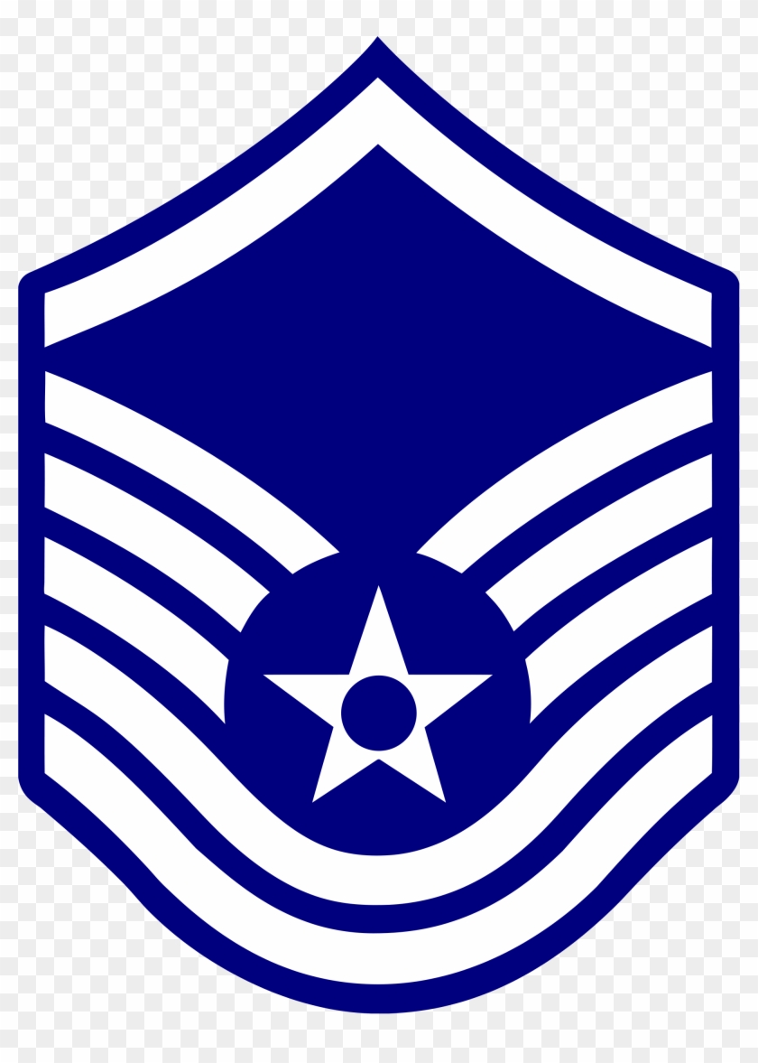 Air Force Master Sergeant Stripes Clipart - Master Sergeant Air Force #209943