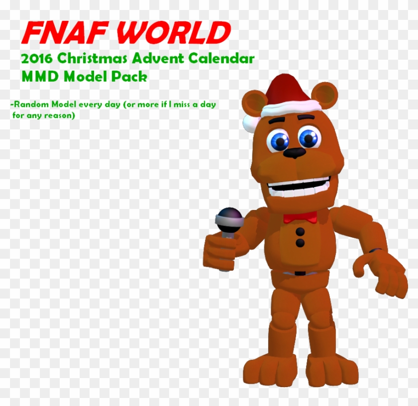 Oscarthechinchilla Mmd- Fnaf World Advent Calendar - Icing #210020
