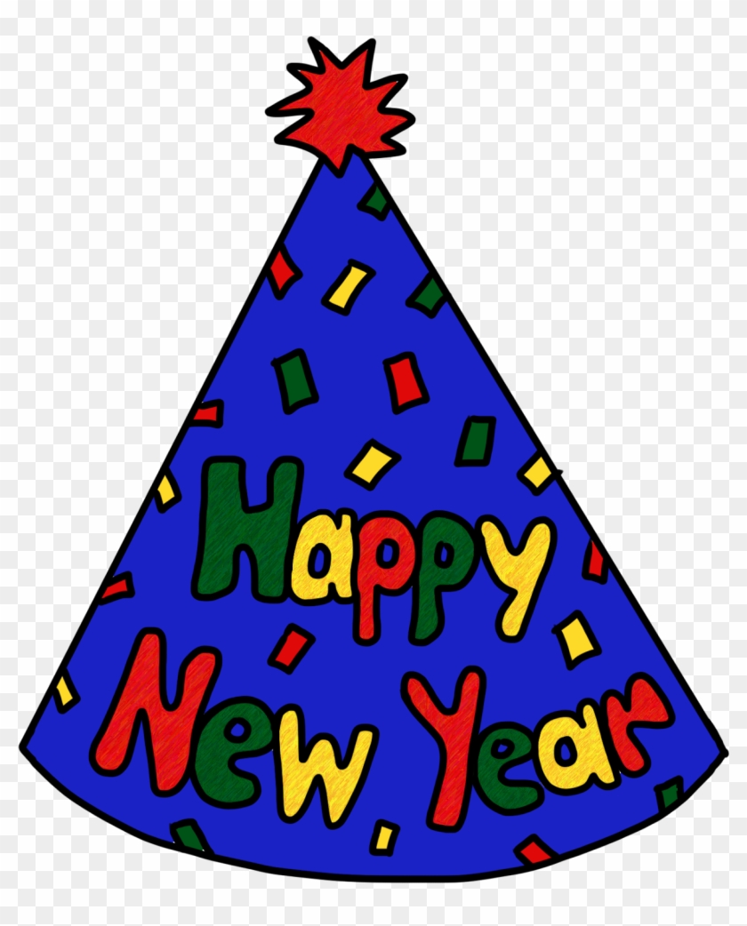 Clip Art By Carrie Teaching First - Happy New Year Hat #210069