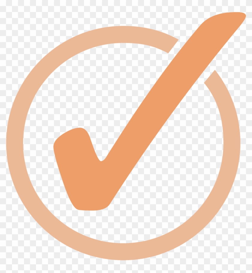 Satisfaction Guaranteed - Orange Tick Mark Icon Png #210105