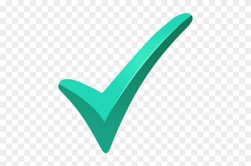 Green Check Mark - Check Mark Png #210116