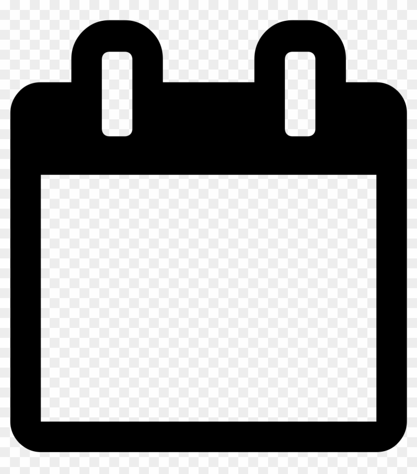 Open - Font Awesome Calendar Icon #210243