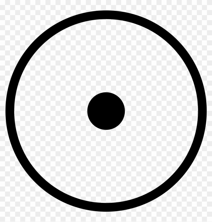 Isolation - Music Note In Circle #210258