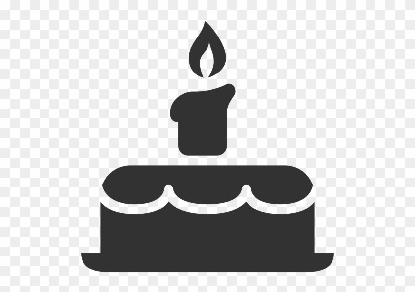 Symbole Geburtstag Kostenlos - Birthday Cake Icon Png #210356