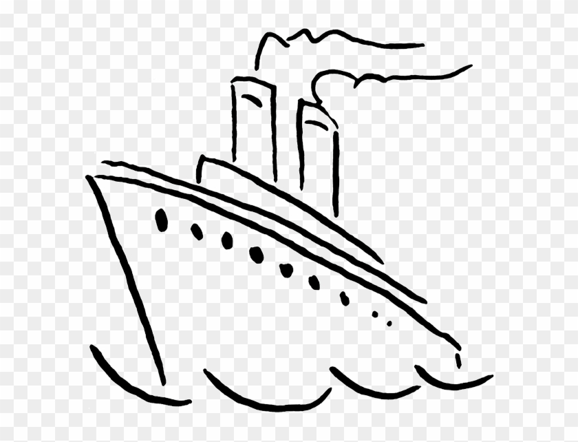 Ship Clip Art Black And White Png - Ship Clip Art Black And White #210383